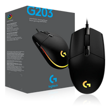 MOUSE LOGITECH G203 - 910-005790 NEGRO