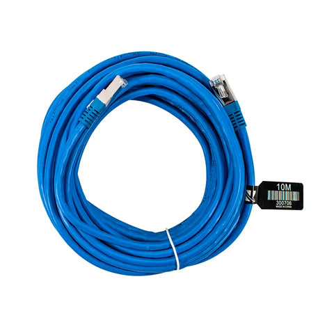 PATCH CORD CAT 6 BLINDADO RJ45 METALICO 10 M 300706