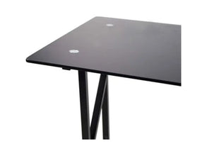 ESCRITORIO VIDRIO NEGRO EKME83