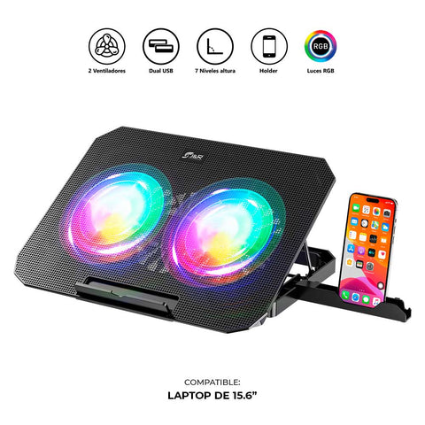 BASE REFRIGERANTE RGB 2 COOLERS BRJR-020 HOLD