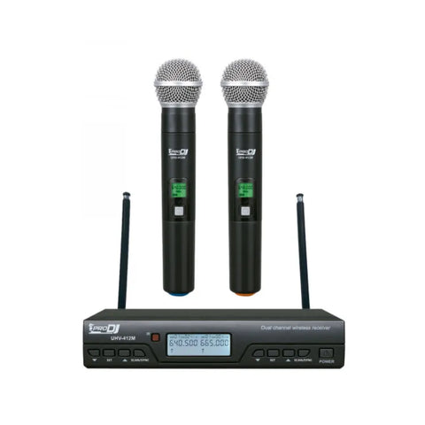 MICROFONO PRODJ UHV-412M 90 MT X2