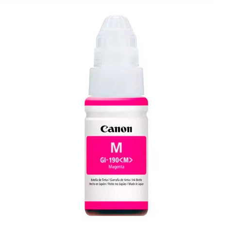 Botella de Tinta Canon GI-190 Magenta
