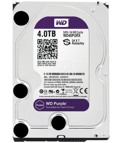 DD 4000 GB 4 TB SATA PC WESTERN DIGITAL PURPURA