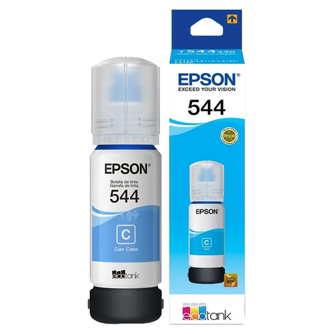 Botella de Tinta Epson 544 Cian