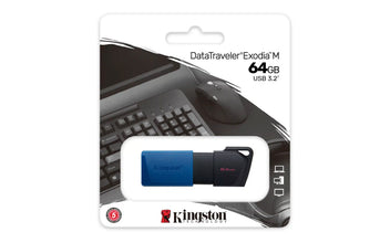 USB KINGSTON 64 GB 3.0 3.2 COLORES