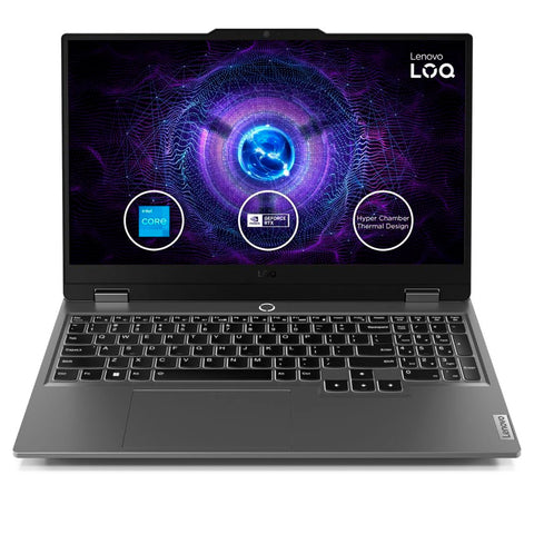PORTÁTIL LENOVO LOQ 15IAX9 /CORE I5 12450HX/24GB DDR5/ 512GB SSD 15,6