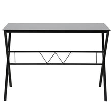 ESCRITORIO VIDRIO NEGRO EKME83