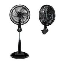 VENTILADOR SAMURAI 2 EN 1 SILENCE FORCE PLUS piso y pared NEGRO 18